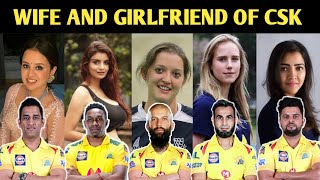 Beautiful Wives And Girlfriend of Chennai Super Kings Players | IPL Players Wives of CSK | IPL 2021