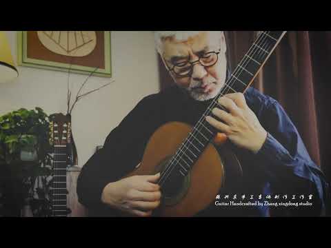Zhang xingdong plays El Columpio by Francisco Tárrega on a 2023 (replica) Ignacio Fleta e hijos