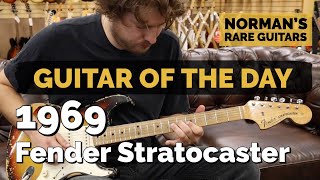 Video thumbnail for Guitar of the Day: 1969 Fender Stratocaster Maple Cap | Norman's Rare Guitars by Normans Rare Guitars