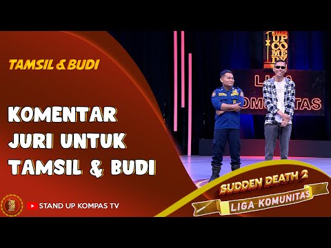 Komentar Juri untuk Tamsil dan Budi, ini Reaksi Adjis Doa Ibu Diroasting Budi | SUCI Liga Komunitas