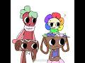 Toons VS Mischaracterization Suggestive Words Warning ️ Shtpost Dw Sprout Bassie Dandy Cosmo