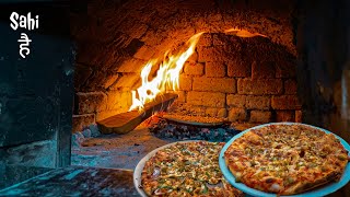 Wood Oven Pizza in Streets of McleodGanj | Family Pizzaria | Street Food India