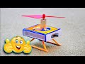 DIY Incredible Matchbox Helicopter Tutorial