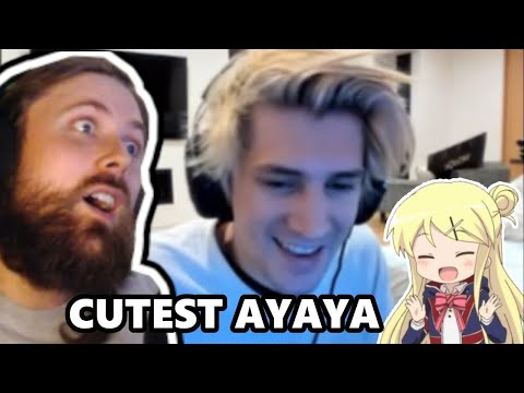 Forsen Reacts To xQc CUTEST AYAYA EVER