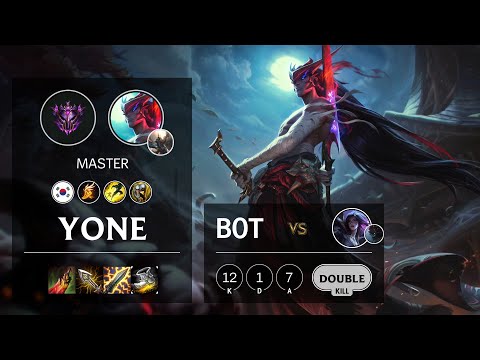 Yone Bot vs Kai'Sa - KR Master Patch 10.19