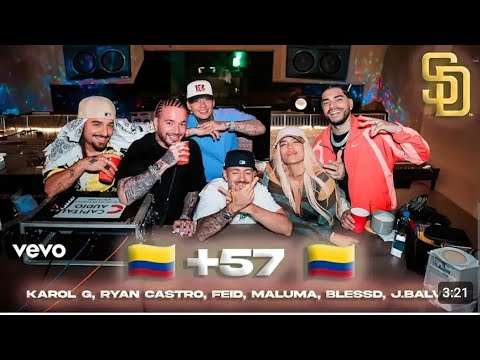 KAROL G, RYAN CASTRO,FEID,MALUMA,J BALVIN,BLESSD,OVY THE DRUMS