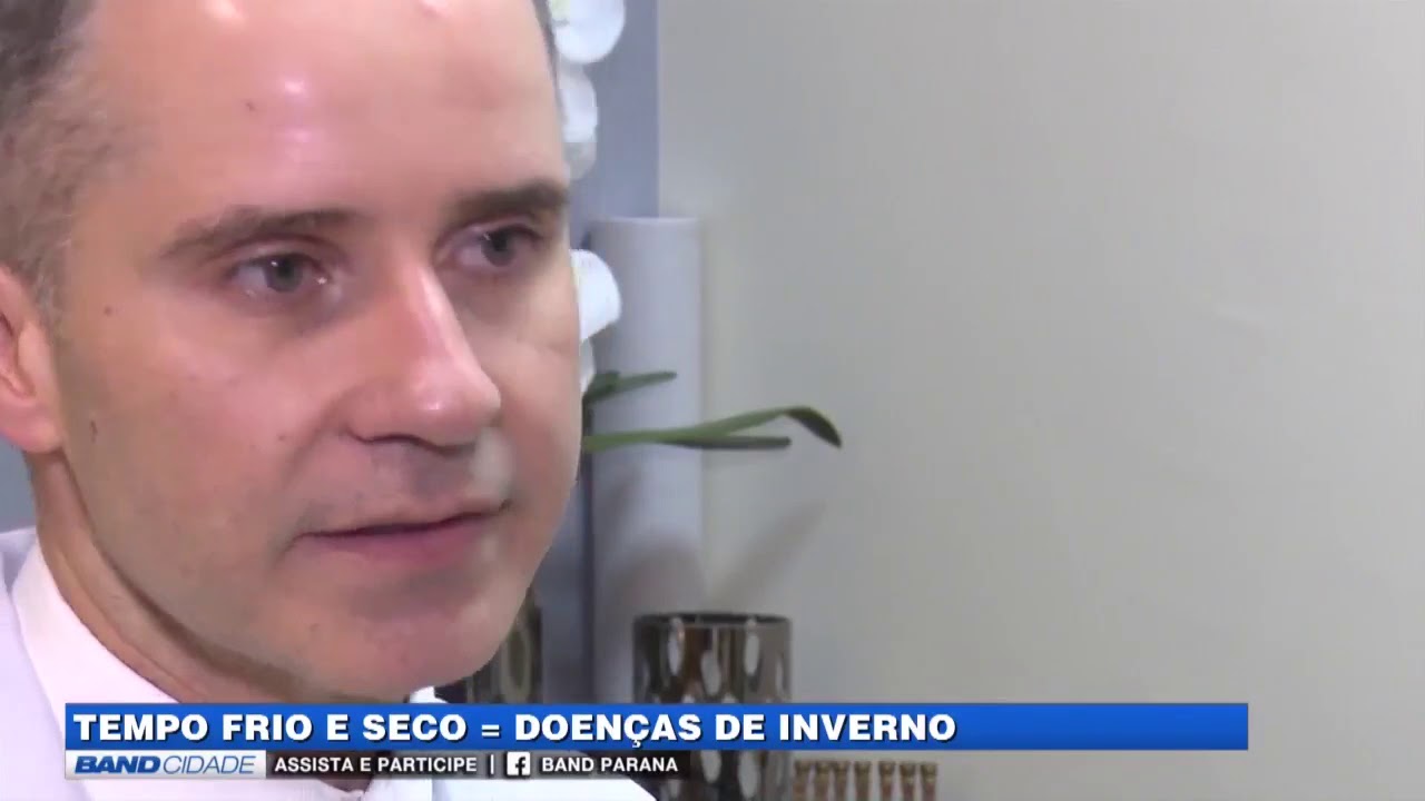 Dr. Vinicius Ribas Fonseca, do Hospital Otorrinos Curitiba, fala sobre as doenças de inverno