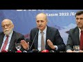 NUMAN KURTULMUŞ'TAN ESKİŞEHİR'DE ÖNEMLİ AÇIKLAMALAR