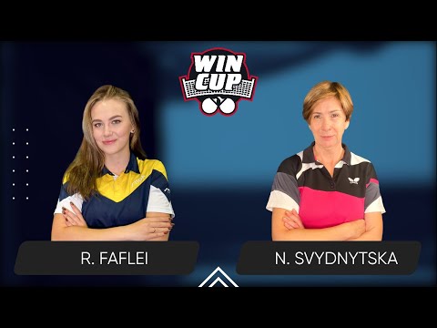 10:15 Romaniia Faflei - Nataliia Svydnytska 17.07.2025 WINCUP Women Master. TABLE 2