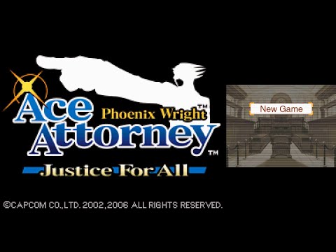 Phoenix Wright: Ace Attorney - Justice for All playthrough ~Longplay~