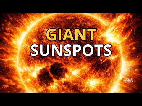 Once in a Lifetime Solar Activity? Giant Sunspots Explode