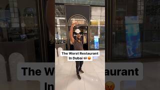 Would you eat here? #travel #dubai