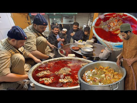 12 Hourse Extremely Fry Heads & Legs Fry For Breakfasts | Khan Zameer Siri Paye Recipe | Street food