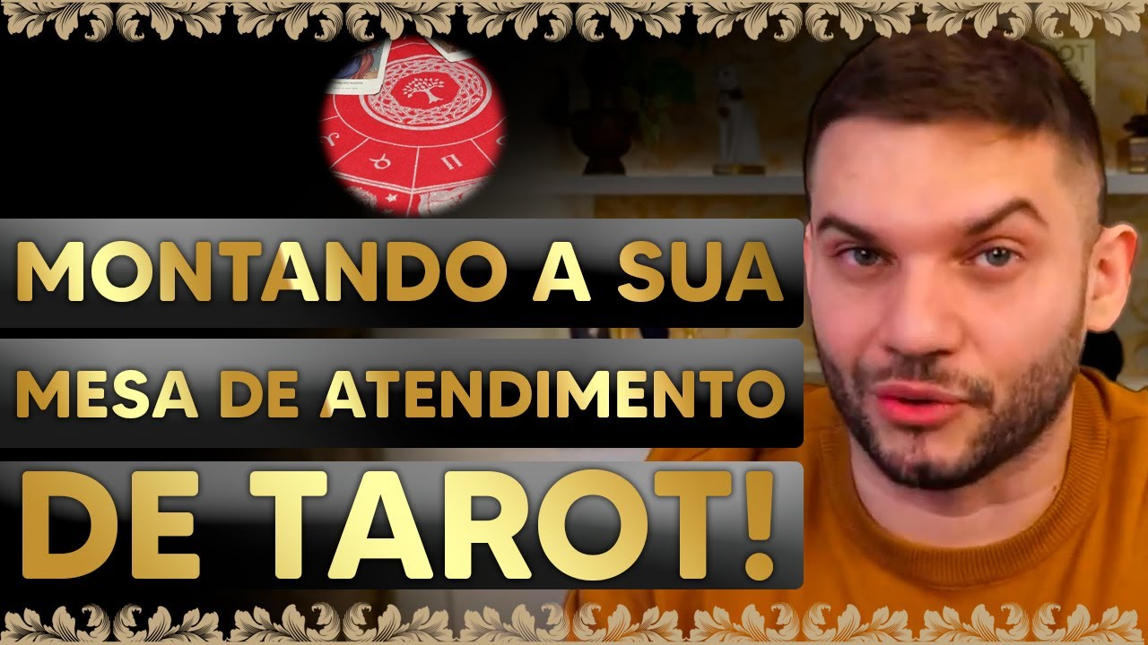 Montando a sua mesa de atendimento de tarot!