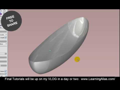 ALIAS CANOE HULL part - 4 of 5.