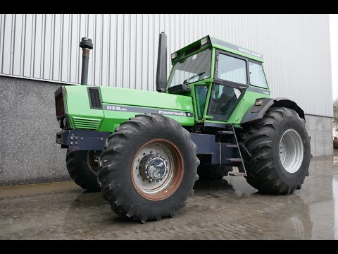 Demonstration video Deutz DX8.30 tractor