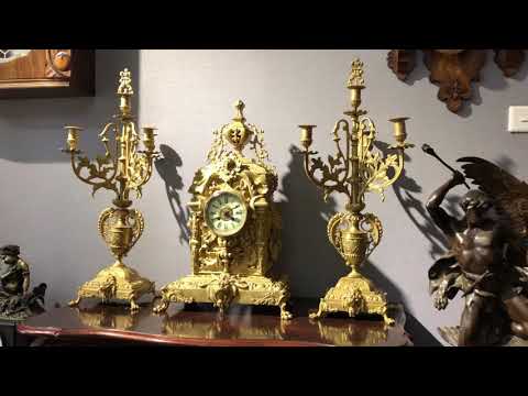 Đồng hồ cổ bộ 3 chân nến - siêu khủng ( xuân duy - 253h thuỵ khuê, hà nội 0912213535 zalo viber