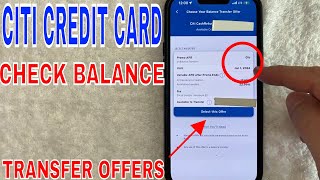 ✅ How To Check For Citi Credit Card Balance Transfer Offers 🔴