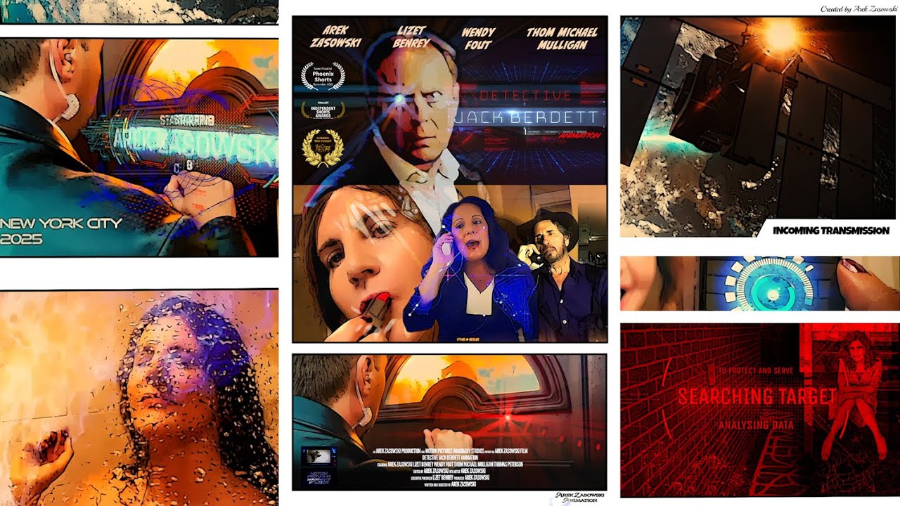 Detective Jack Berdett Animation