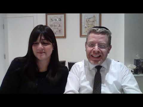 The one where it's cold.  Shabbat Shalom from Rabbi Alex & Eva Chapper