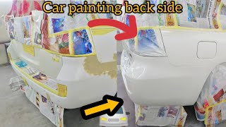 Download lagu The rear of the car is Lulu Color painting. مؤخرة السيارة لولواللون انتهى mp3
