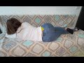 Girl Farting On Sofa In Living Room
