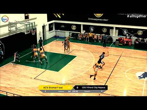 LIVE 🏀TFB U15 ACS Stomart Iasi vs CSS Viitorul Cluj Napoca