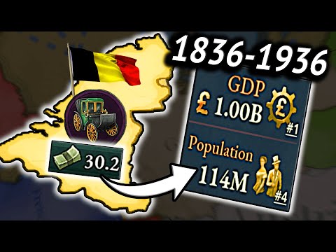 Half the WORLD’s GDP… With Just 5 States | Playing Tall Belgium – Victoria 3 1.9