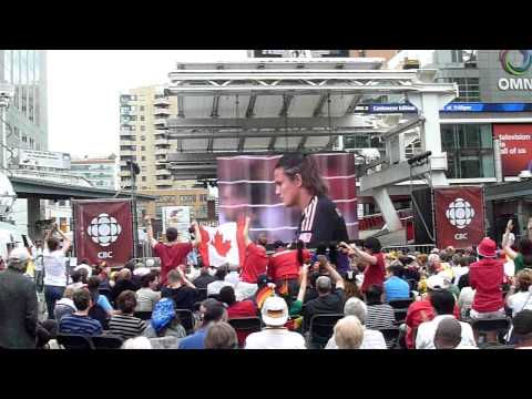 Christine Sinclair goal vs Germany June 26 2011