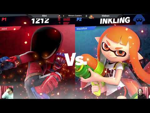 USK10 Winners Quarters - Mint (Mii Brawler) vs Maiken (Inkling) - Smash Ultimate