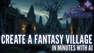 Creating a LIVING Fantasy Village with AI