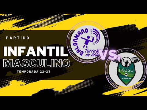 PARTIDO INFANTIL MASCULINO. TORREJÓN  vs IKASA - 08/10/2022