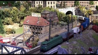 preview picture of video 'Le musée du train miniature (Châtillon sur Chalaronne - Ain - France)'