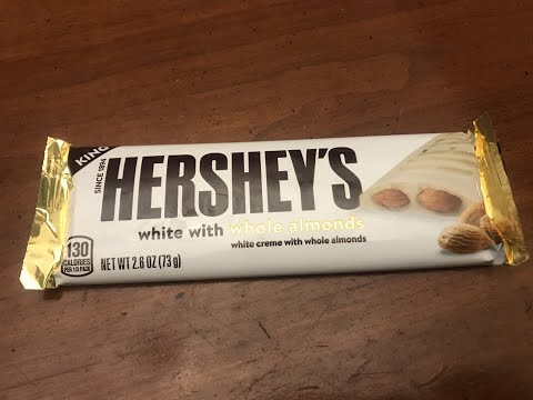 Hershey's White with Almonds white Creme with Whole Almonds