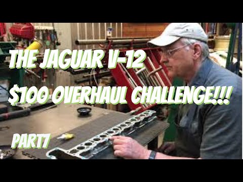Tuesday Extra - Episode 7:Jaguar 5.3 L V12 $100 Overhaul Challenge/ Cylinder Head Overhaul Pt.3