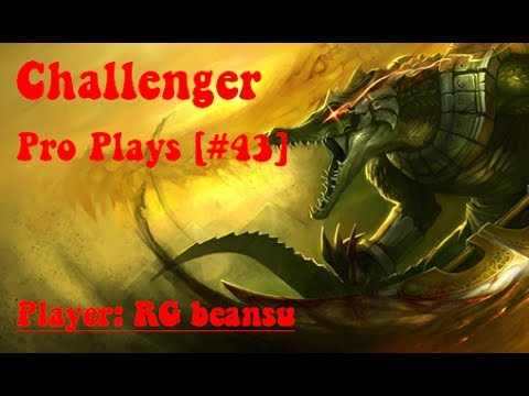 [Challenger Pro Plays #43] RG beansu - Renekton worst recall ever