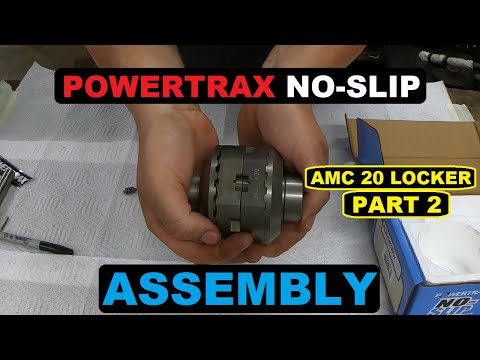 Assembling a POWERTRAX No-Slip LOCKER - AMC20 Locker Installation Part 2 of 3