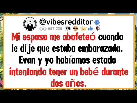 Mi esposo me abofeteó cuando le dije que estaba embarazada. Evan y yo habíamos estado intentando... 