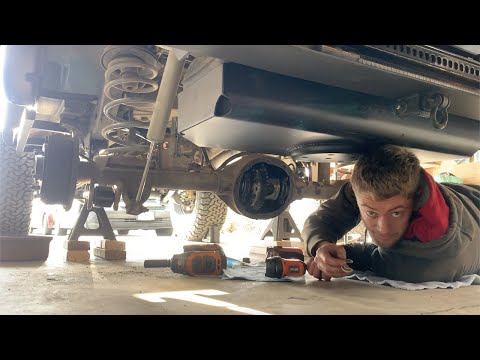 Jeep TJ Build Part 4: Rear Axle Gears, New Locker, and Control Arms (Will the Dana 35 last???),