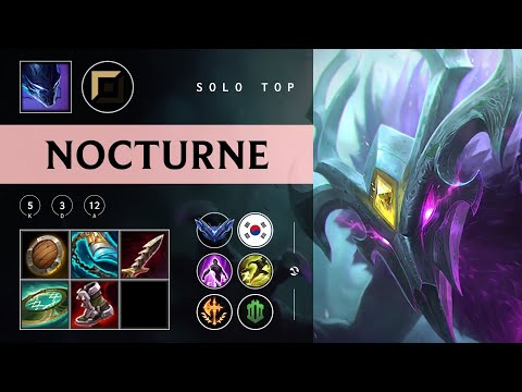 Nocturne Top vs Volibear - KR Diamond Patch 25.24