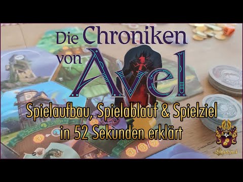 Die Chroniken von Avel Regeln in 52 Sekunden | Spielaufbau, Spielablauf und Spielziel kurz erklärt