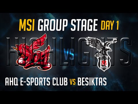 AHQ e-Sports Club vs Besiktas e-Sports HIGHLIGHTS - MSI 2015 LoL Mid Season Invitational 2015