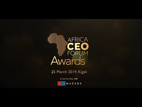 AFRICA CEO FORUM AWARDS - Teaser 2019