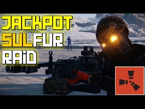 Rust | Jackpot Sulfur Raid [Raid highlights]