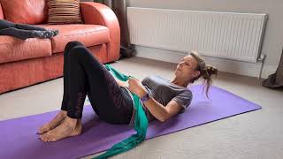 Gluteal Muscle strengthening exercises with resistance band
