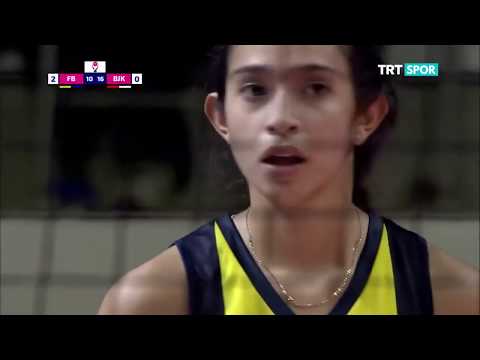 Samantha Bricio (Fenerbahçe Opet) - Fenerbahçe vs Beşiktaş (15 points, 3 aces) 02.11.2018