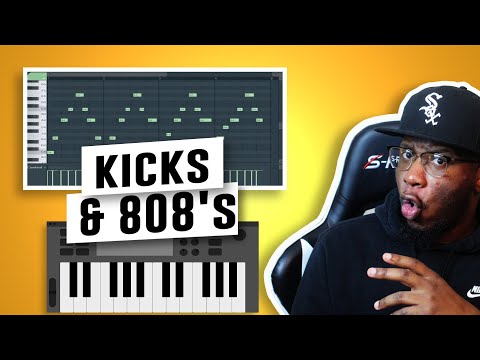 Kicks and 808's: How to stop Clashing & How to Mix them WITHOUT Side Chaining | FL Studio Tutorial