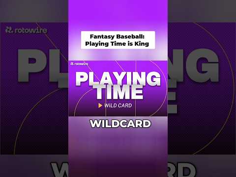 Thumbnail for Projected playing time is the number one factor that determines fantasy baseball rankings