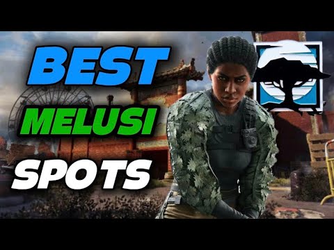 The *BEST* Melusi Spots In Ranked Rainbow Six Siege Maps