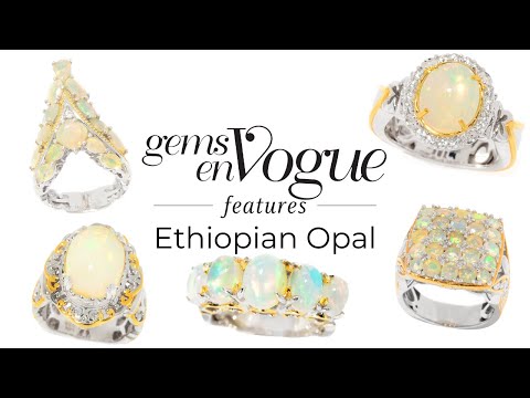 Gems en Vogue features Ethiopian Opal